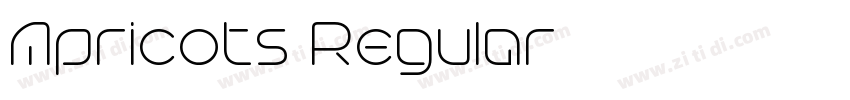 Apricots Regular字体转换 Apricots Regular字体转换
